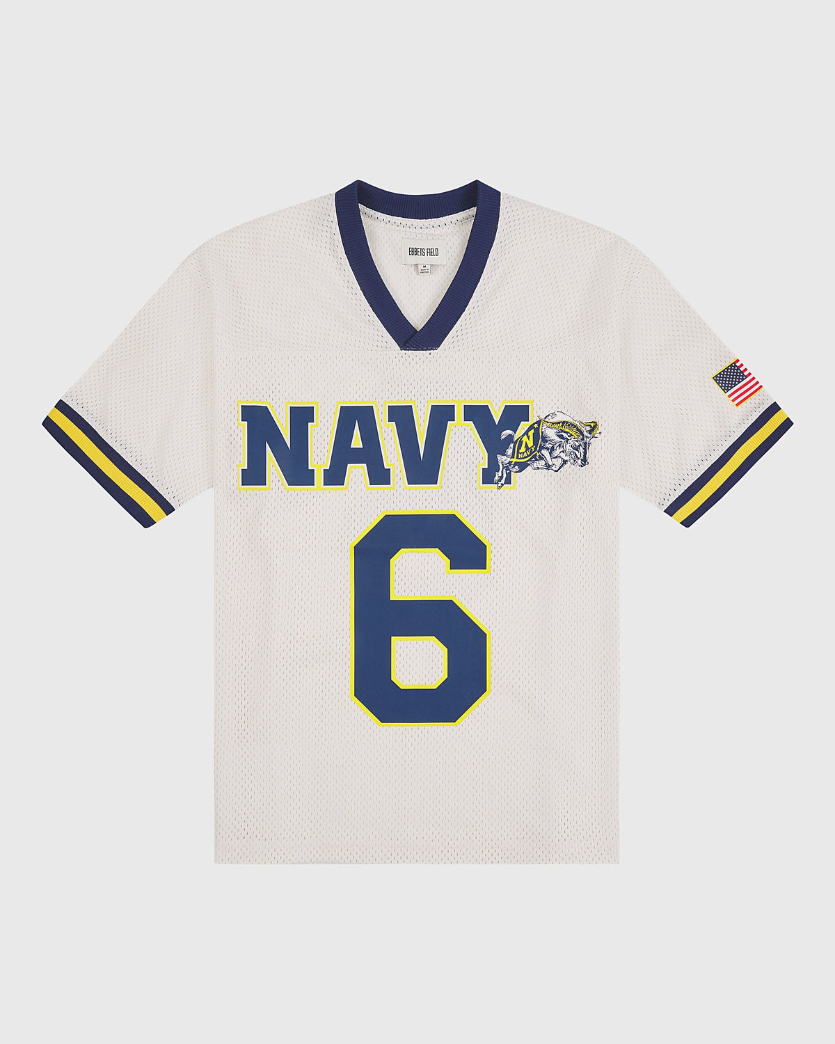 US Naval Academy Mesh Football Jersey product image 1, provided for visual reference and product detail review