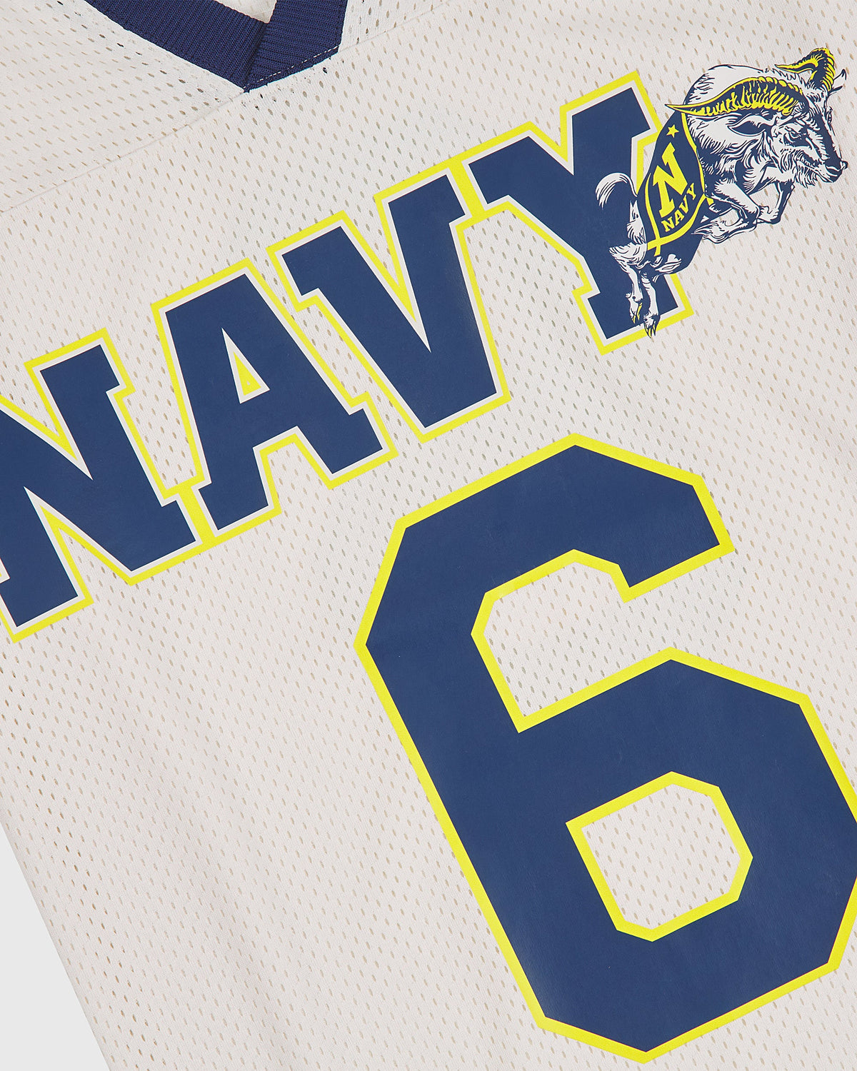 US Naval Academy Mesh Football Jersey product image 3, provided for visual reference and product detail review