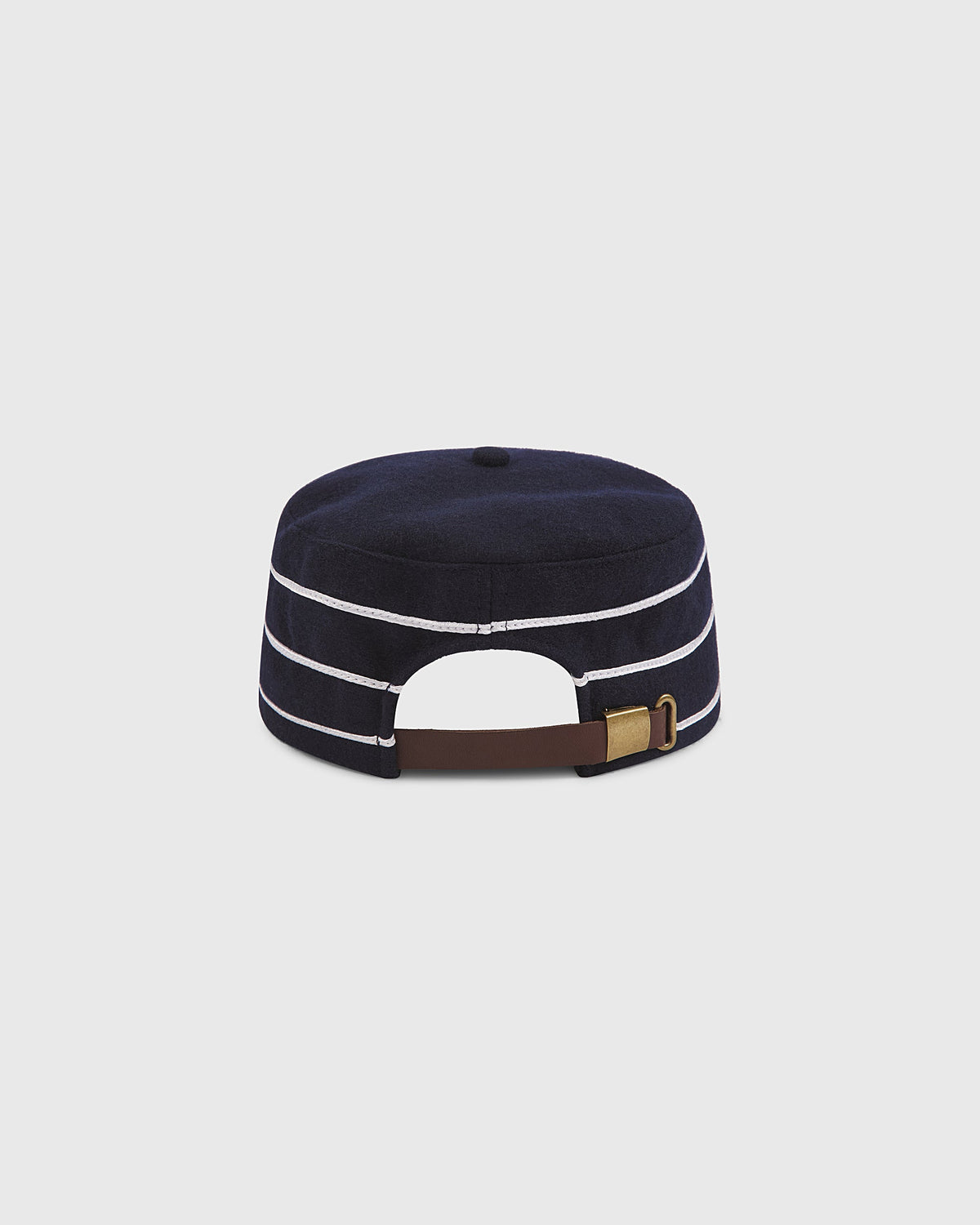 Notre Dame Leprechaun Pillbox Wool Ballcap product image 6, provided for visual reference and product detail review