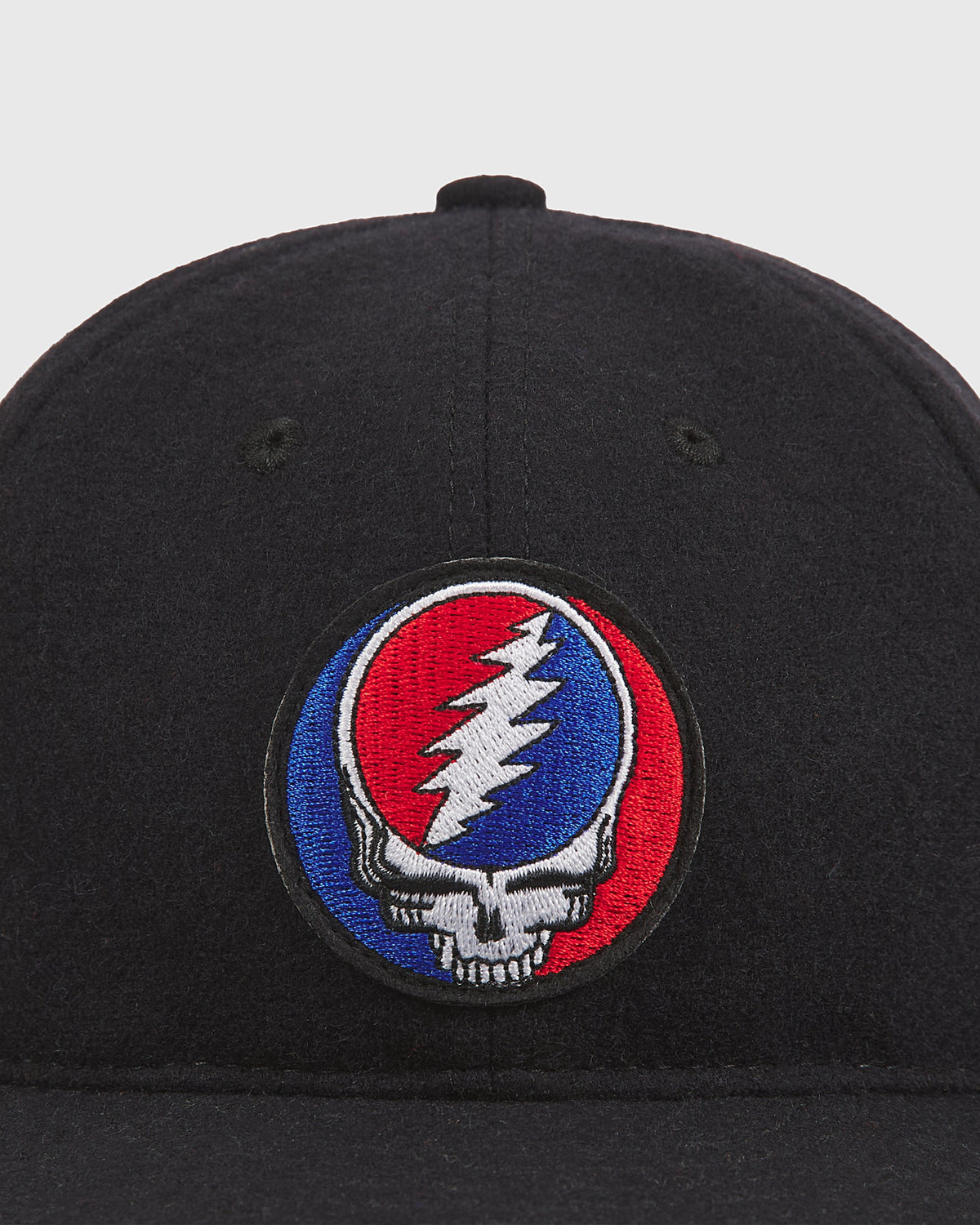 Grateful Dead Stealie Wool Ballcap product image 2, provided for visual reference and product detail review