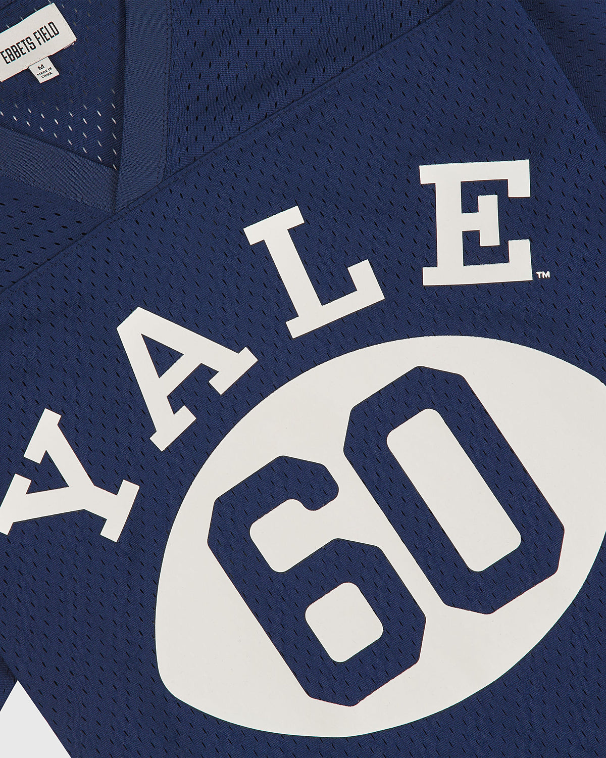 Yale Mesh Football Jersey product image 2, provided for visual reference and product detail review