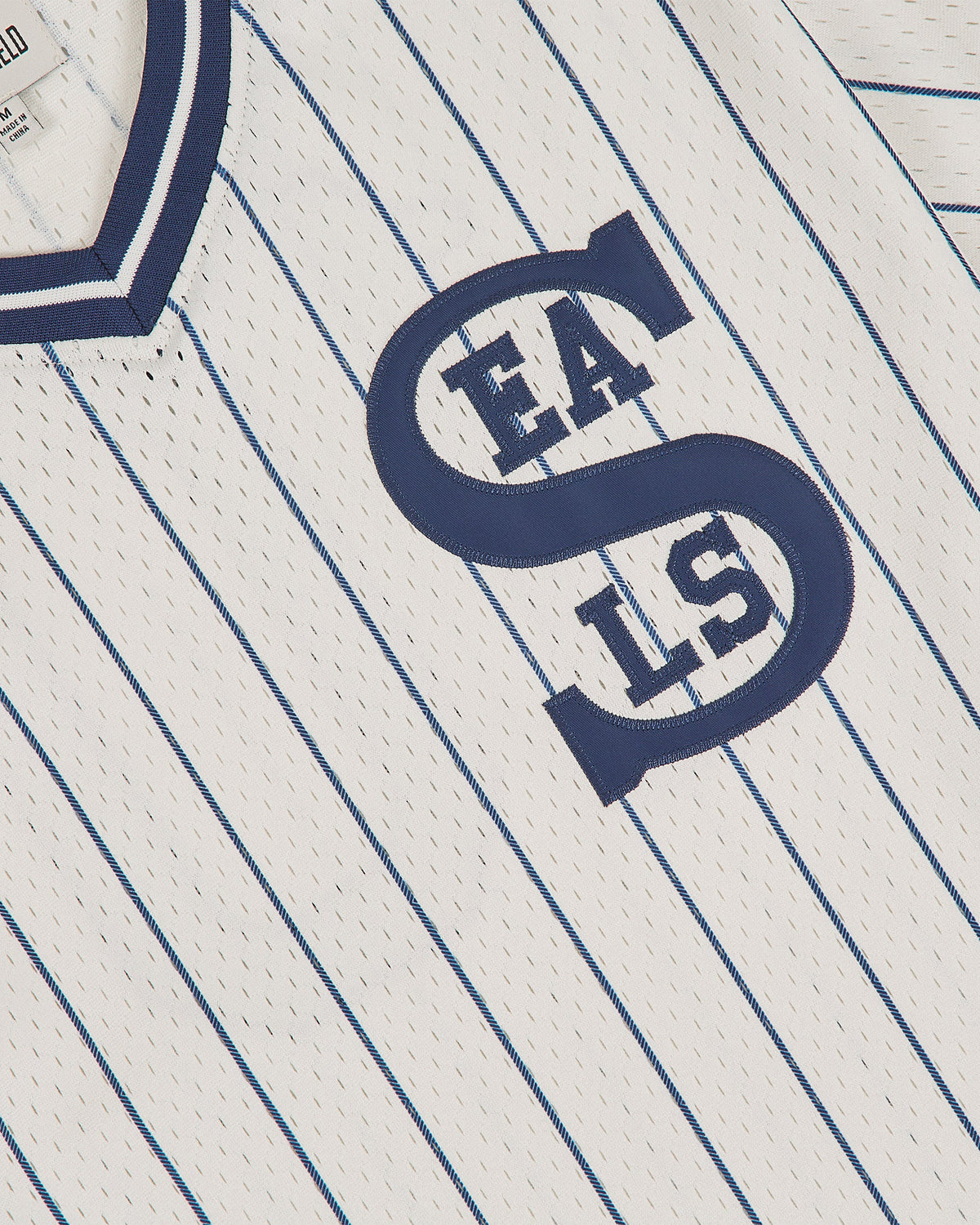 San Francisco Seals 1933 Mesh V-Neck Home Jersey product image 2, provided for visual reference and product detail review