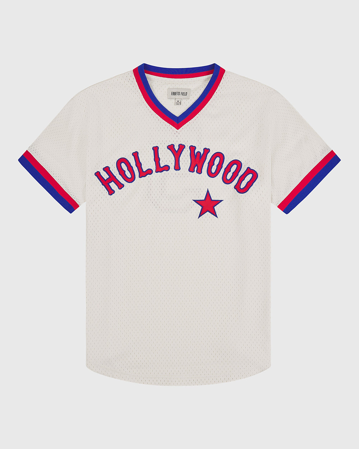 Hollywood Stars 1940 Mesh V-Neck Home Jersey product image 1, provided for visual reference and product detail review