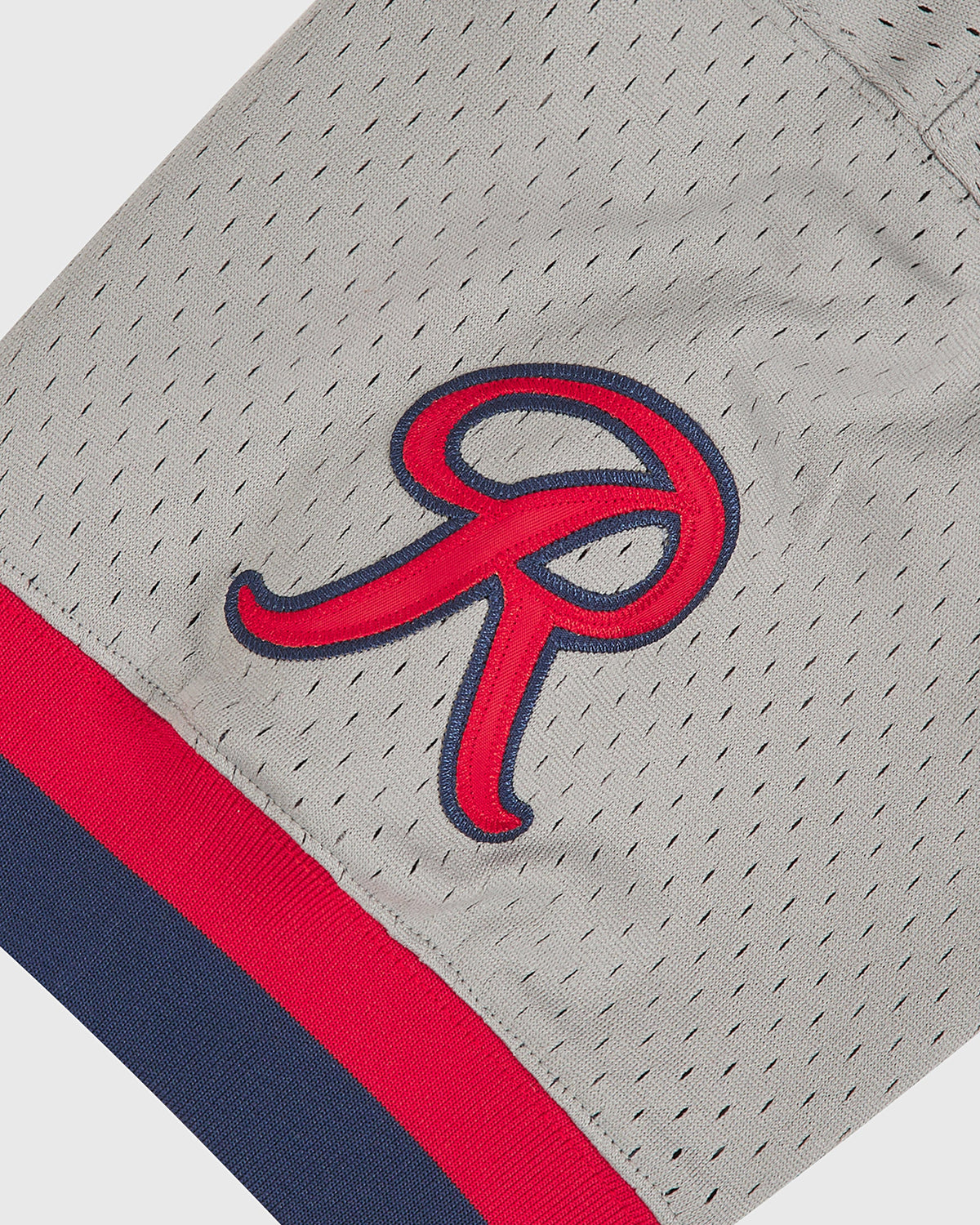 Seattle Rainiers 1951 Mesh V-Neck Road Jersey product image 4, provided for visual reference and product detail review