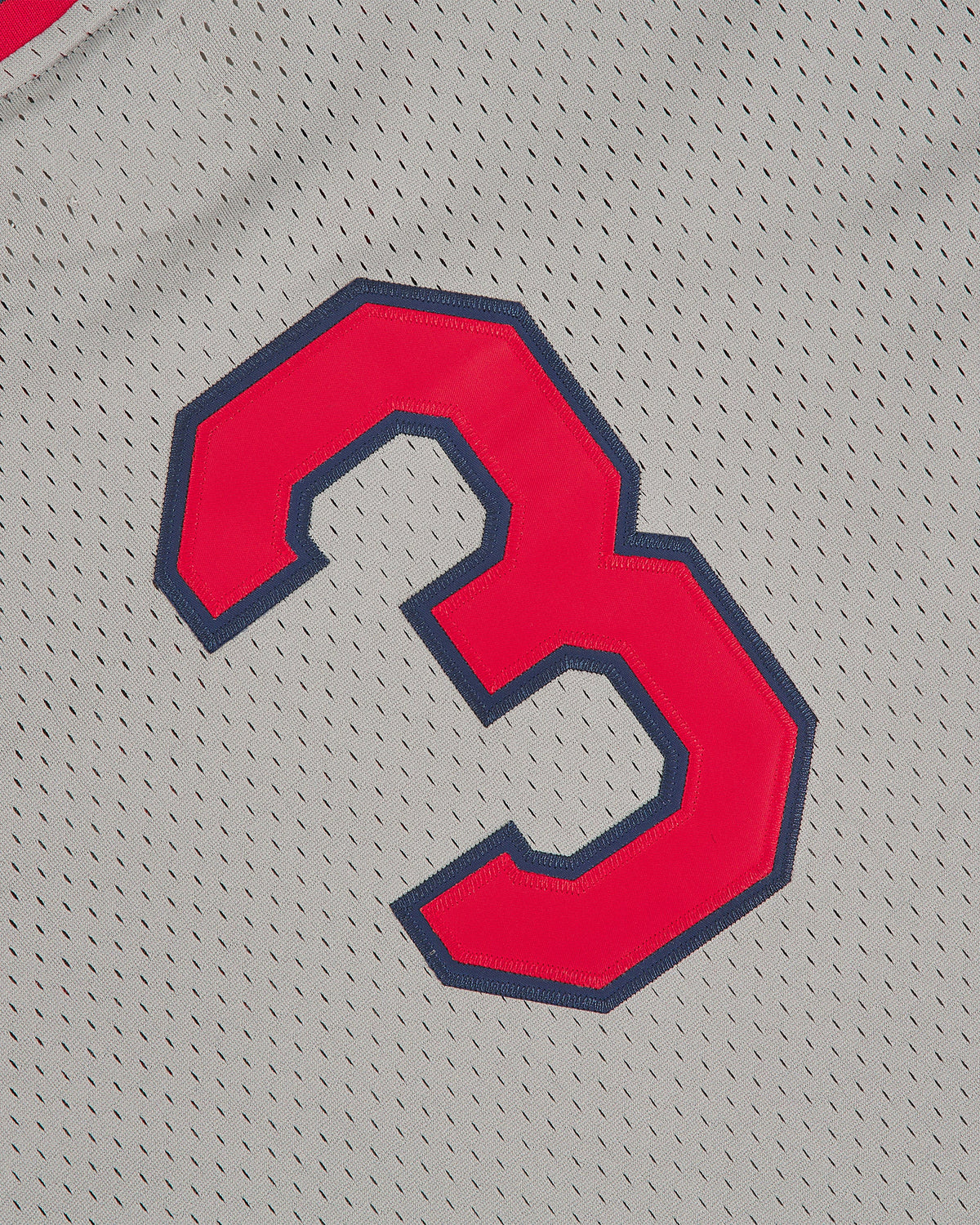 Seattle Rainiers 1951 Mesh V-Neck Road Jersey product image 3, provided for visual reference and product detail review