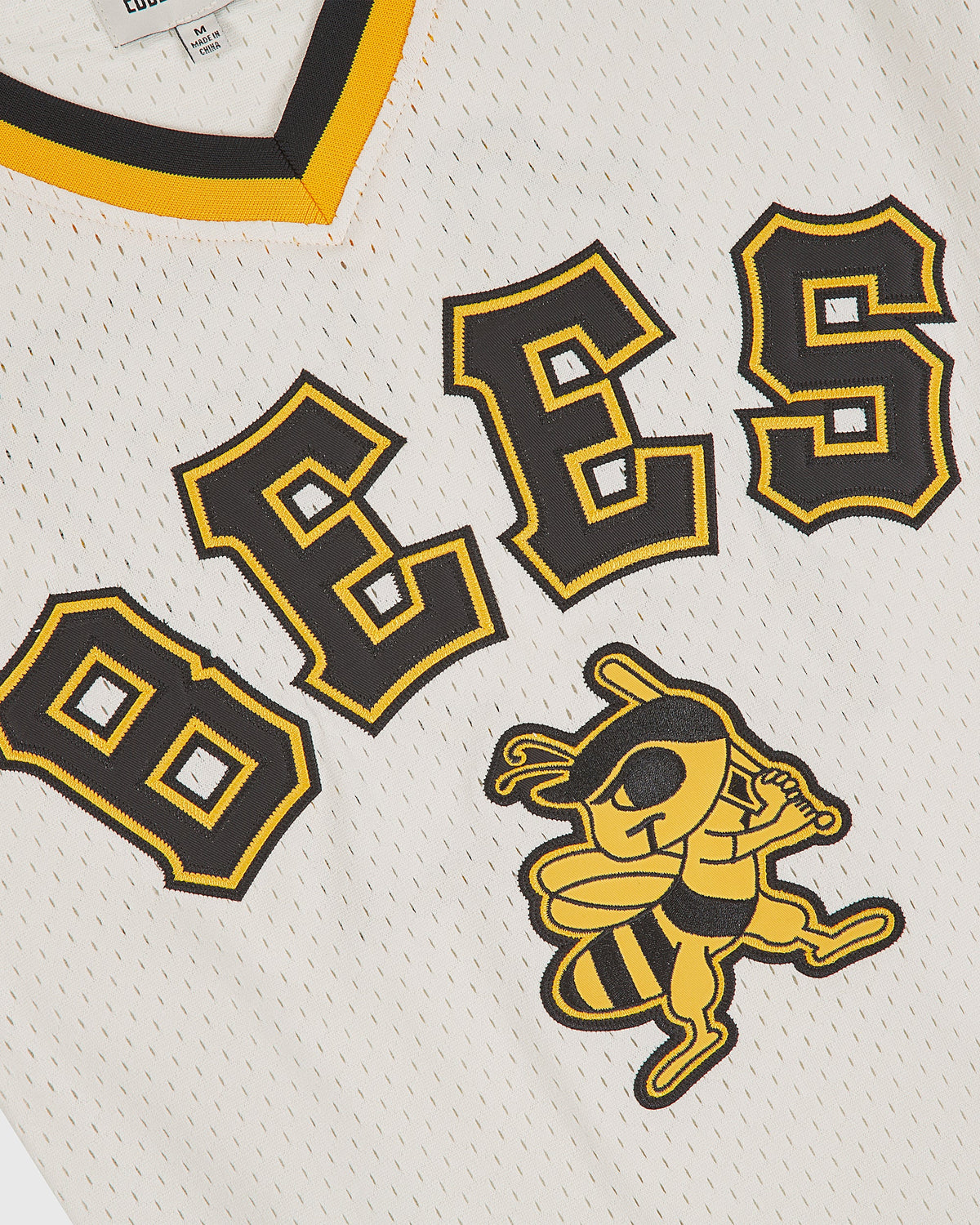 Salt Lake City Bees 1959 Mesh V-Neck Home Jersey product image 2, provided for visual reference and product detail review
