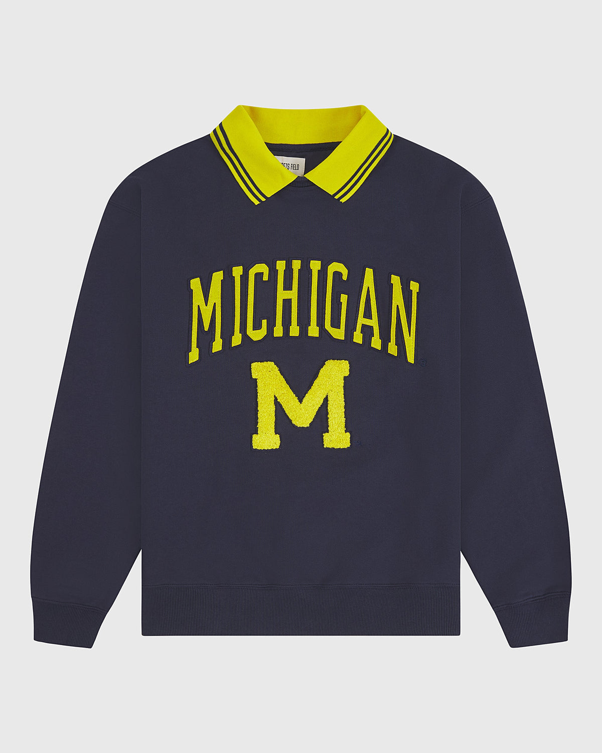 University of Michigan Collared Crewneck product image 1, provided for visual reference and product detail review
