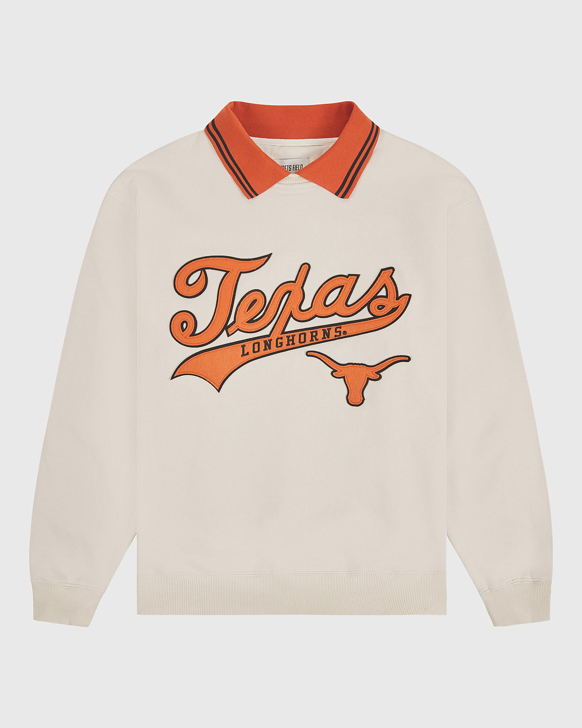 University of Texas Collared Crewneck product image 1, provided for visual reference and product detail review