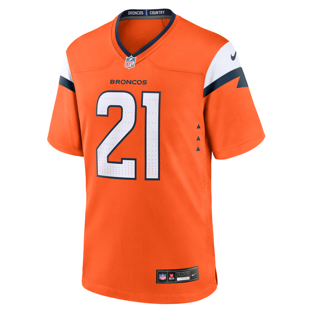 Denver Broncos Riley Moss Nike Orange Game Jersey product image 2