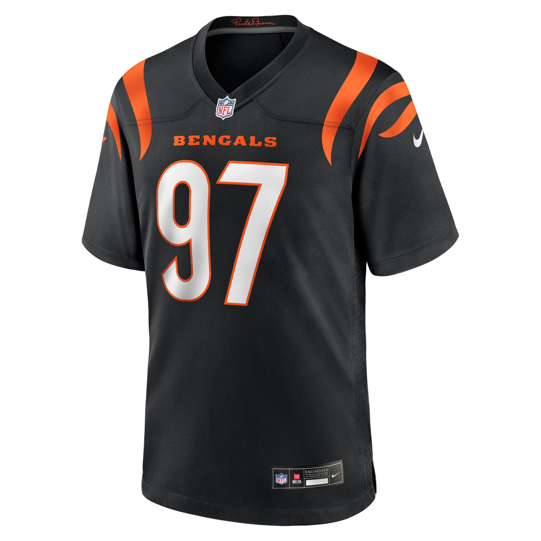 Cincinnati Bengals Dexter Lawrence II Nike Black Game Jersey product image 7