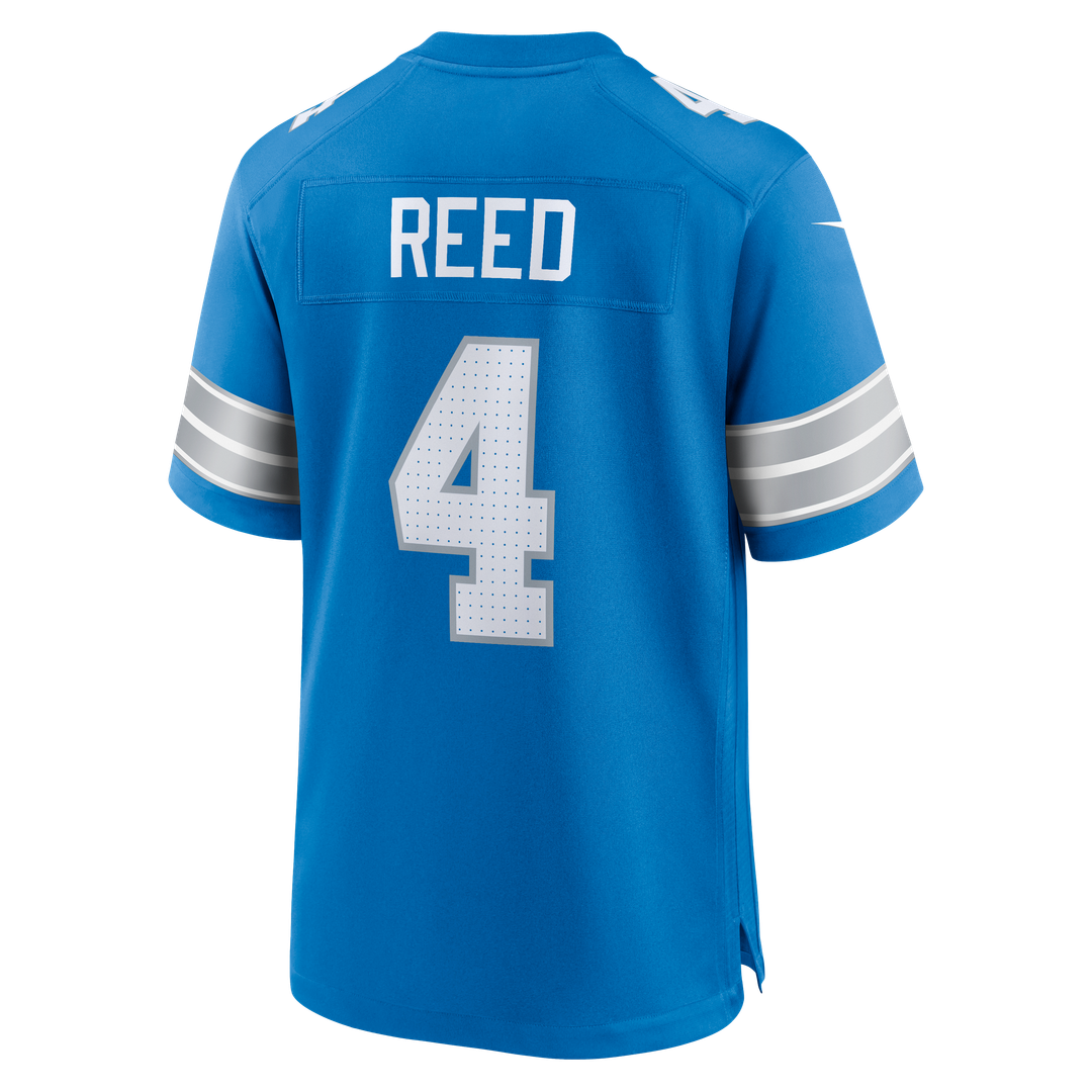 Detroit Lions D.J. Reed Nike Blue Game Jersey product image 3