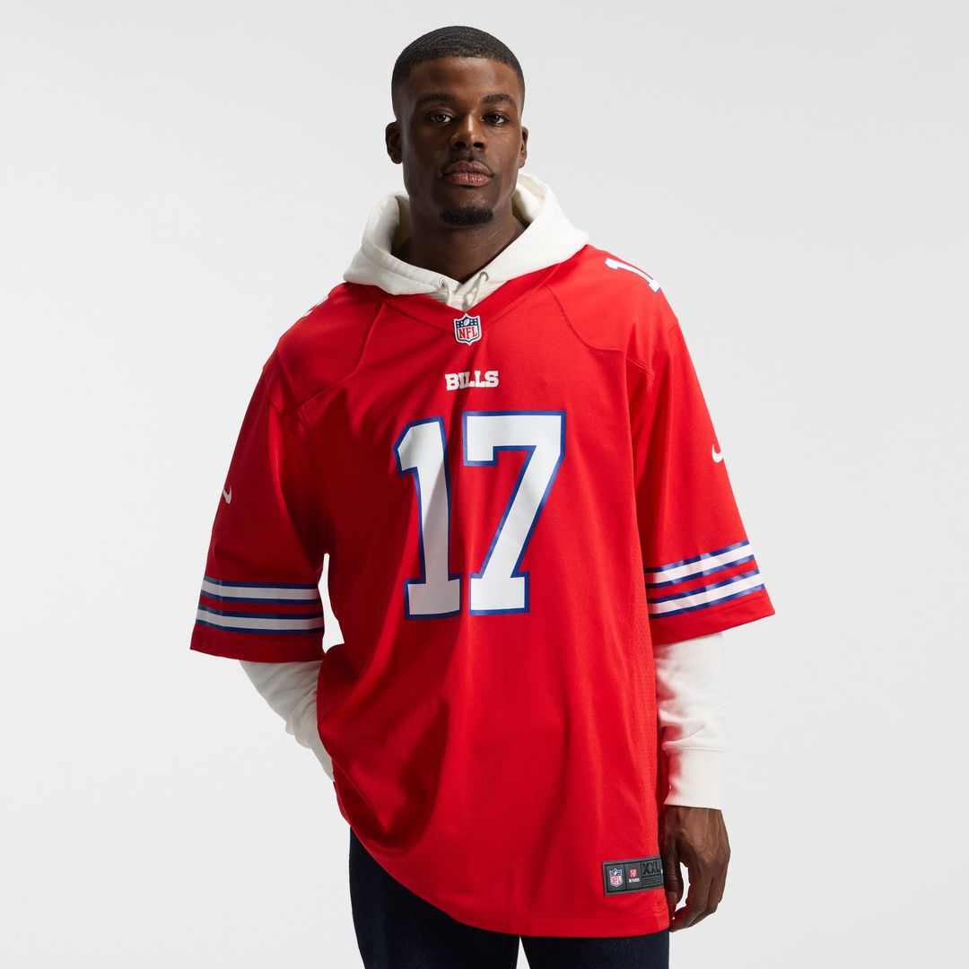 Buffalo Bills Josh Allen Nike Gray Nickel City Game Jersey product image 19