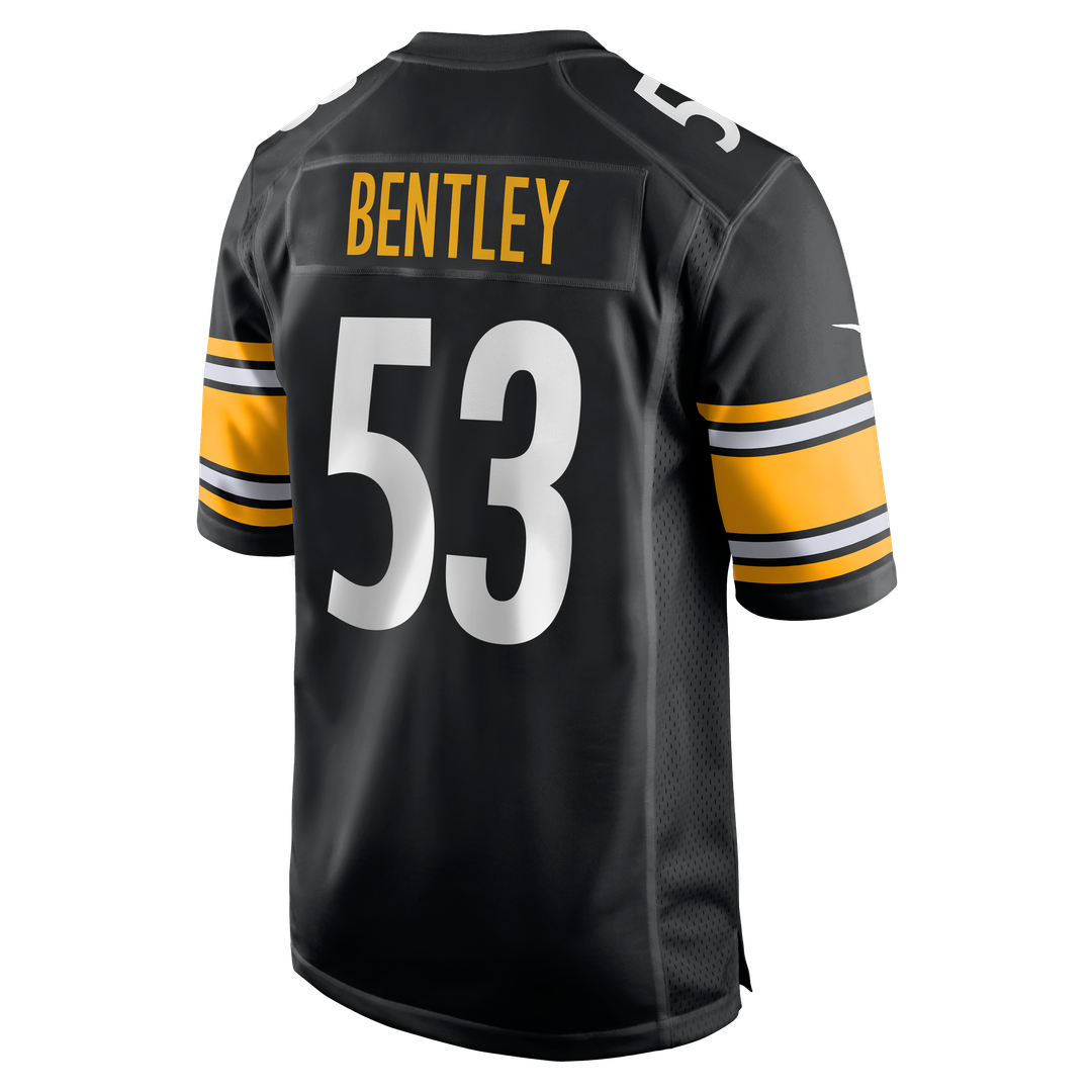 Pittsburgh Steelers JaWhaun Bentley Nike Black Game Jersey product image 3