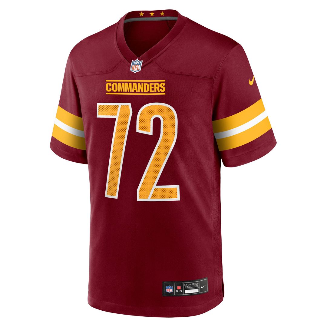 Washington Commanders Josh Conerly Jr. Nike Burgundy Game product image 2