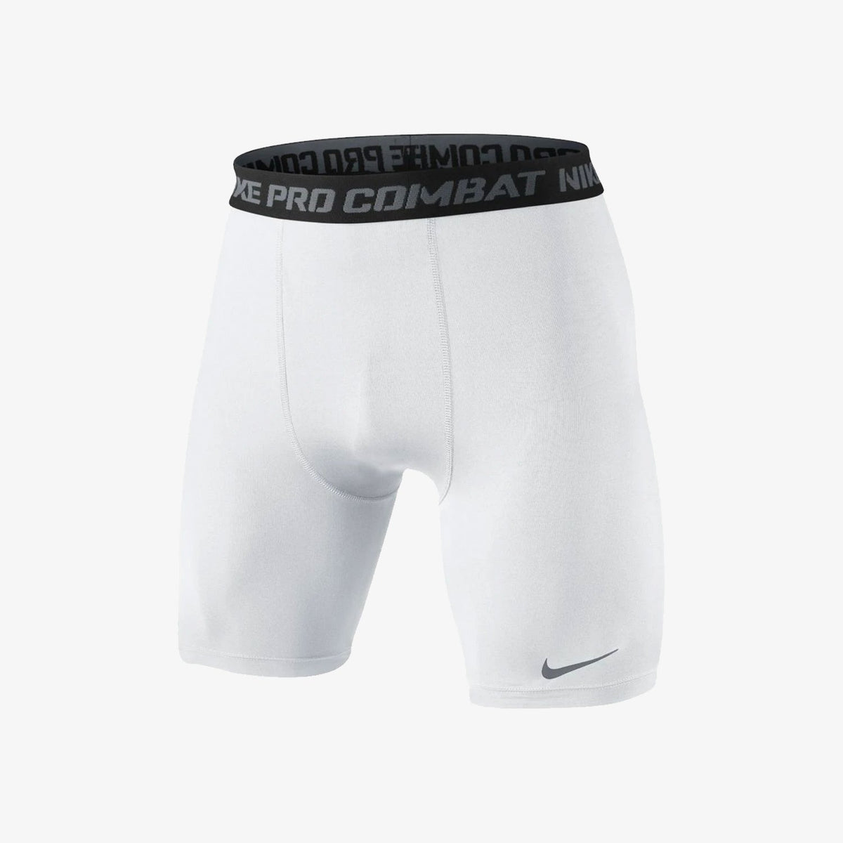 Pro Core Compression Shorts 6" White for Men product image 1, provided for visual reference and product detail review