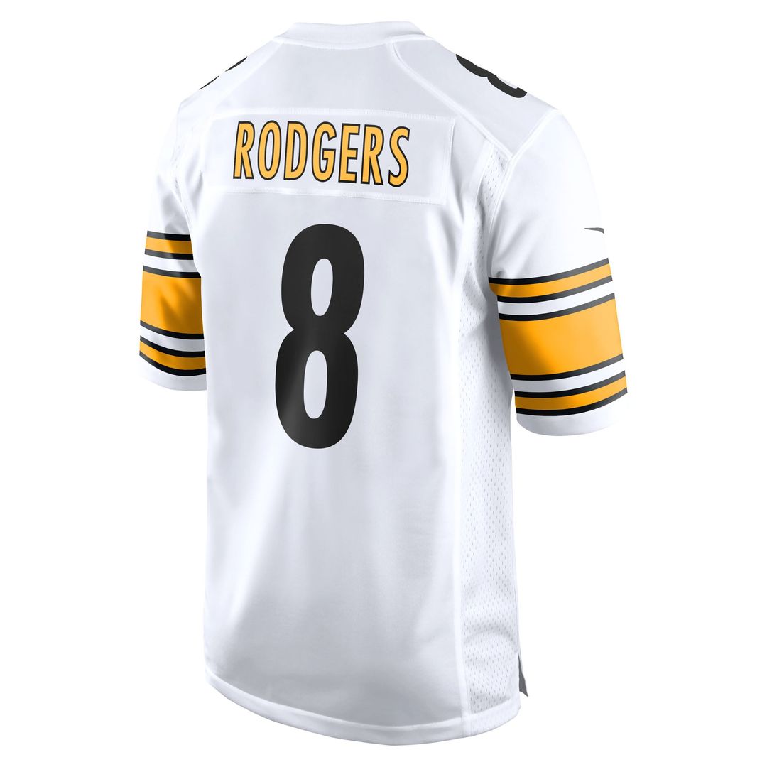 Pittsburgh Steelers Aaron Rodgers Nike Black Game Jersey product image 32