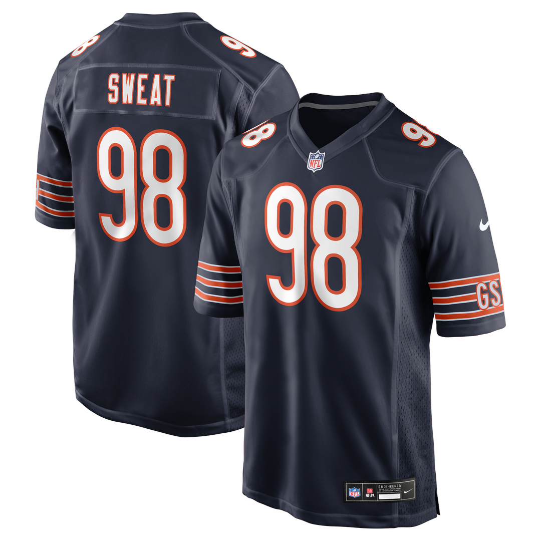 Chicago Bears Montez Sweat Nike Navy Game Jersey product image 1