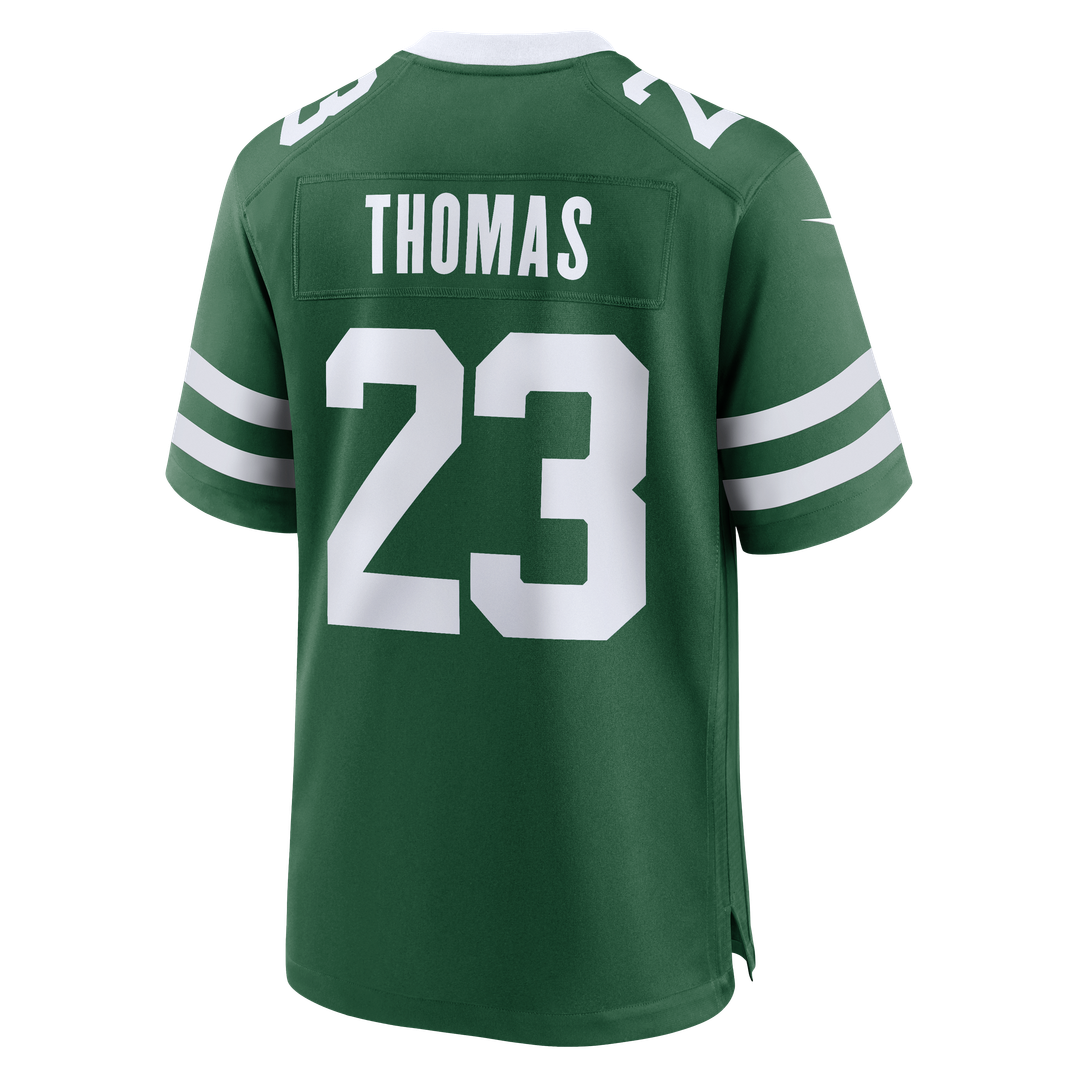 New York Jets Azareye'h Thomas Nike Legacy Green Game Jersey product image 3