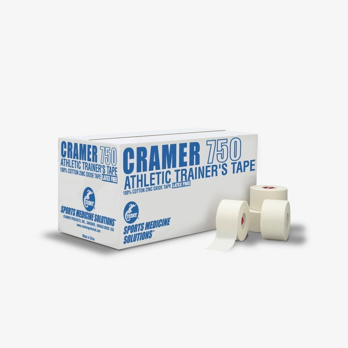 Cramer 750 Athletic Trainers Tape White 1.5" (1 Roll) product image 2, provided for visual reference and product detail