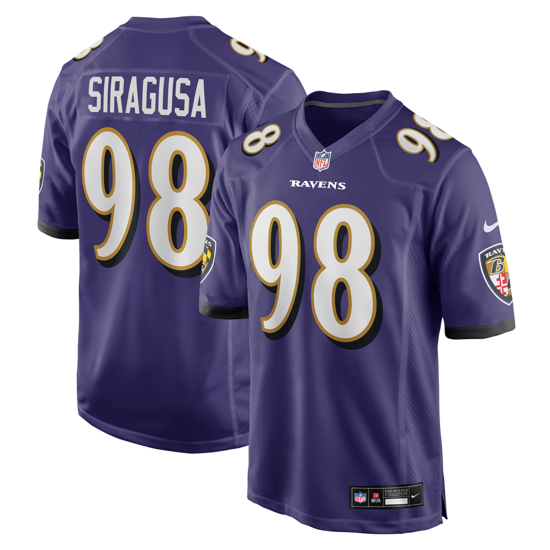 Baltimore Ravens Tony Siragusa Nike Purple Retired Player product image 1