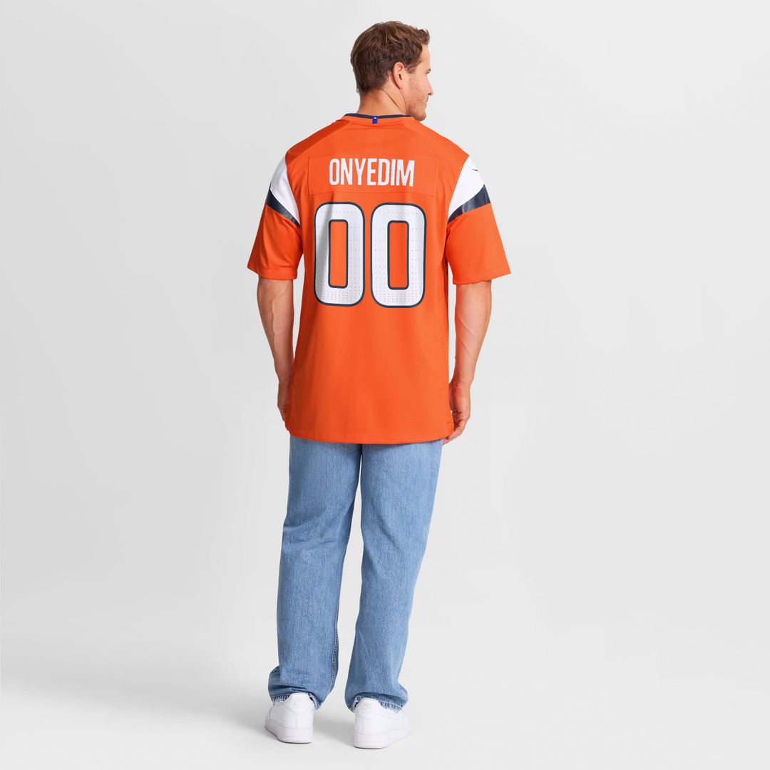 Denver Broncos Tyler Onyedim Nike Orange Game Jersey product image 5