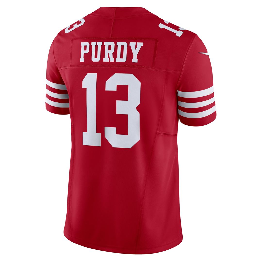 San Francisco 49ers Brock Purdy Nike Scarlet Vapor FUSE product image 3