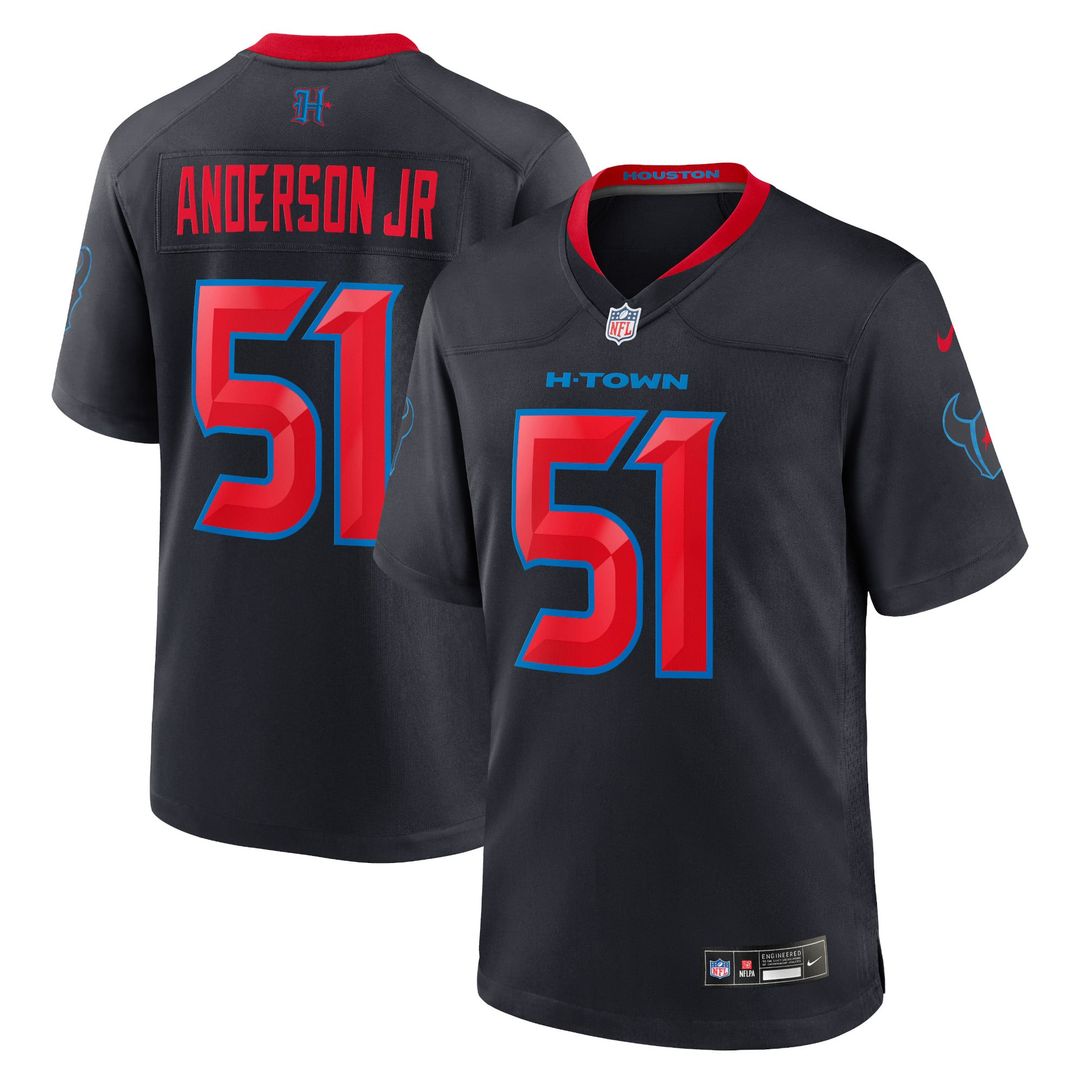 Houston Texans Will Anderson Jr. Nike Red Alternate Game product image 13