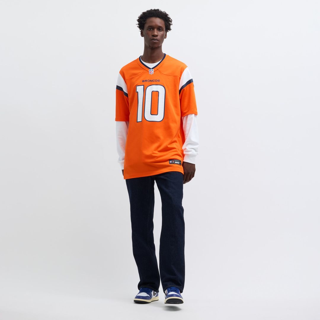 Denver Broncos Bo Nix Nike Navy Alternate Game Jersey product image 18