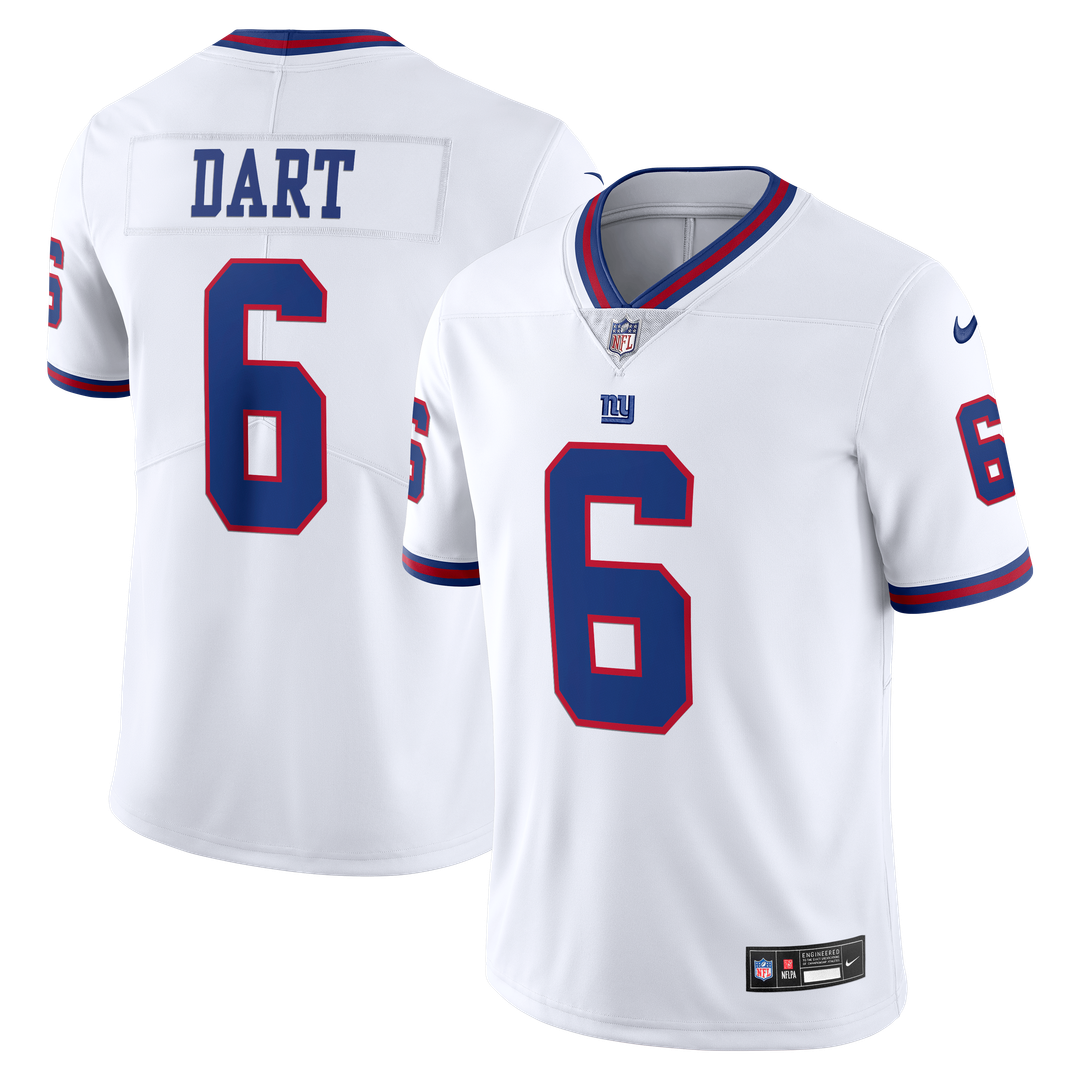 New York Giants Jaxson Dart Nike White Vintage Vapor product image 1