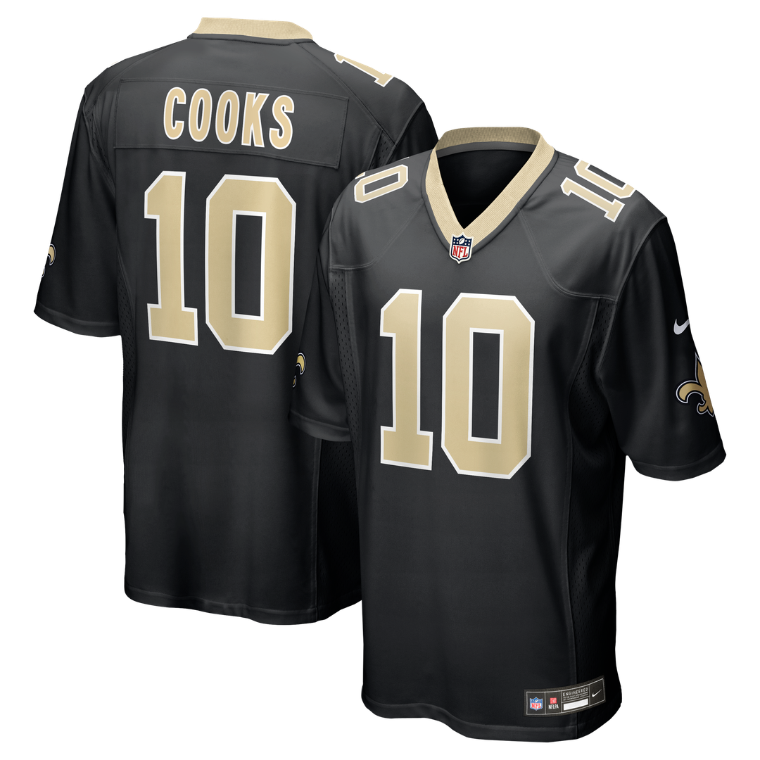 New Orleans Saints Brandin Cooks Nike Black Game Jersey product image 1