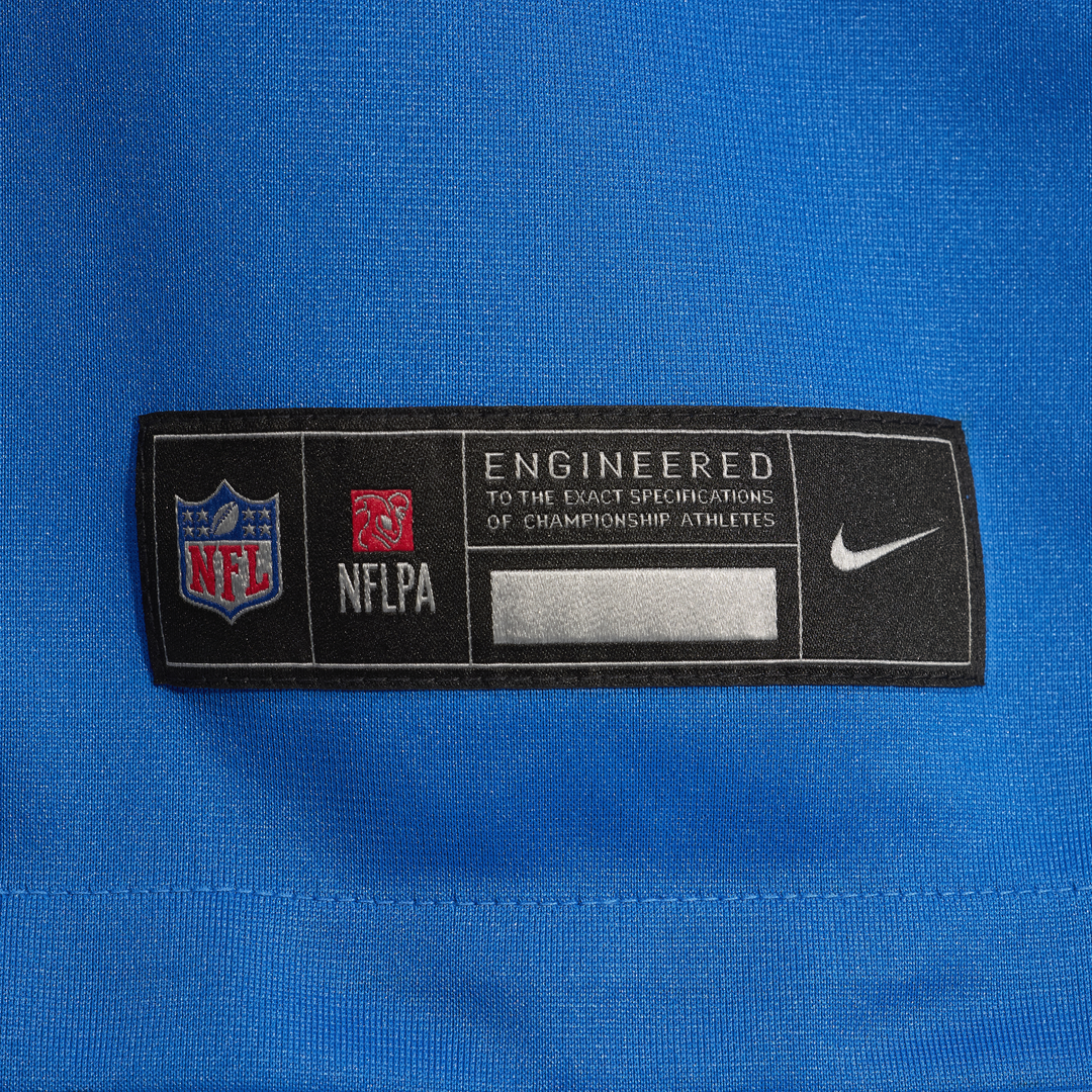 Detroit Lions D.J. Reed Nike Blue Game Jersey product image 6