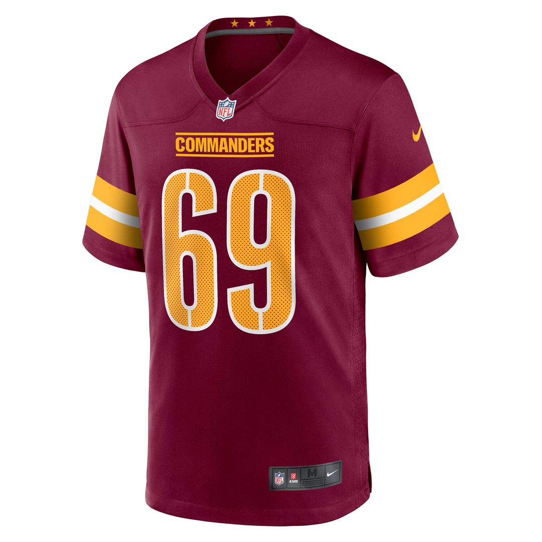 Washington Commanders Tyler Ott Nike Burgundy Game Jersey product image 2