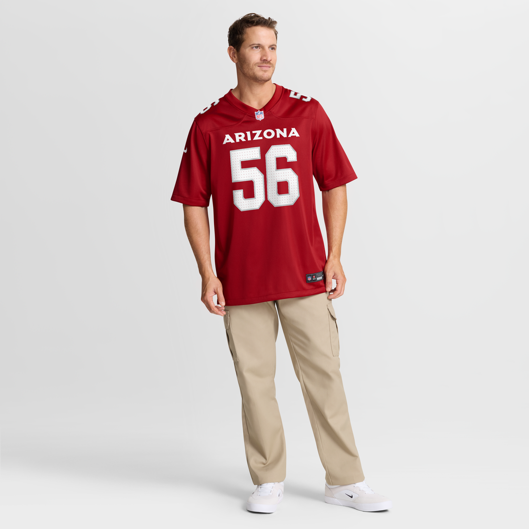 Arizona Cardinals Darius Robinson Nike Cardinal Game Jersey product image 7