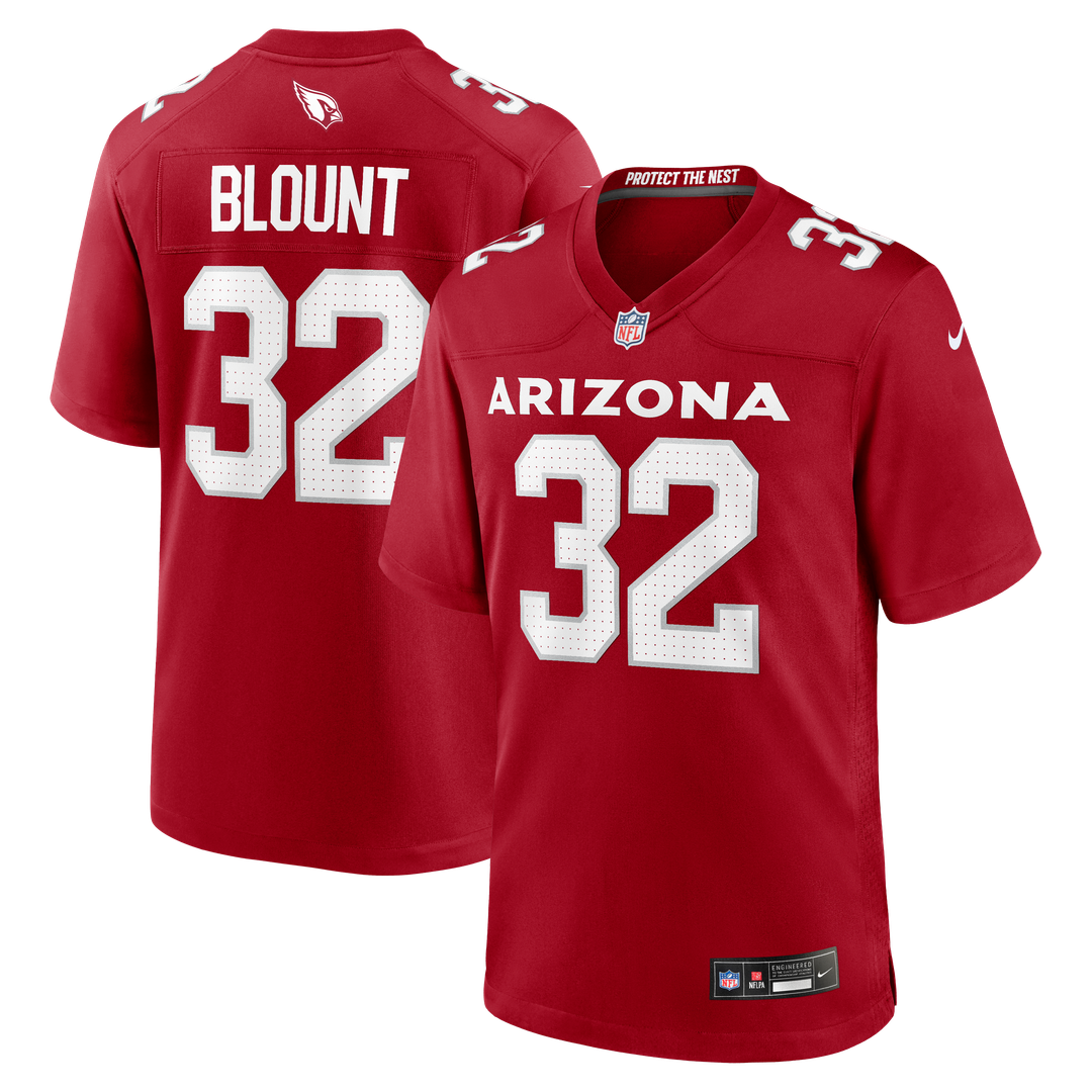 Arizona Cardinals Joey Blount Nike Cardinal Game Jersey product image 1