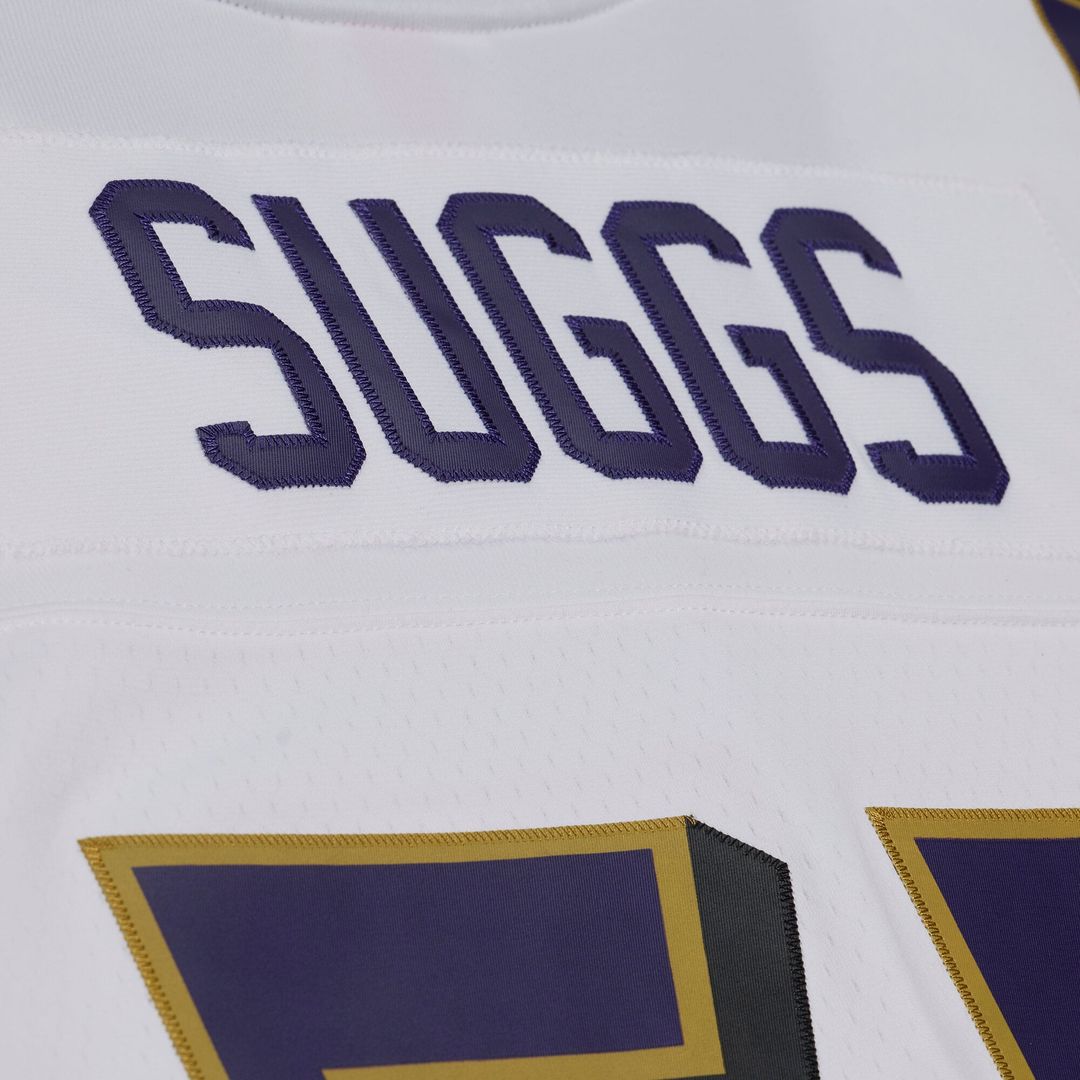 Baltimore Ravens Terrell Suggs Mitchell & Ness White 2003 product image 5