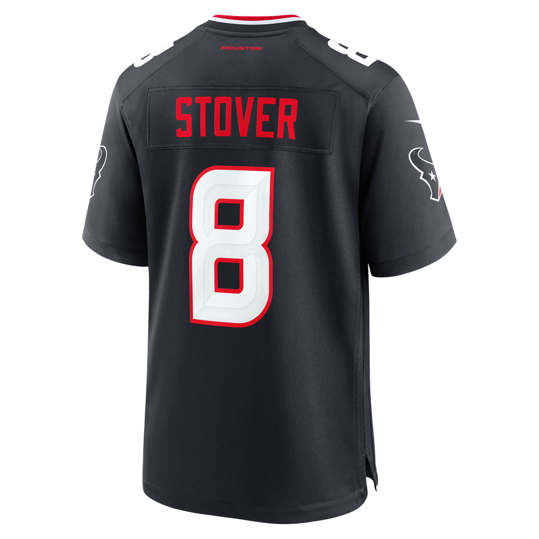 Houston Texans Cade Stover Nike Navy Game Jersey product image 3