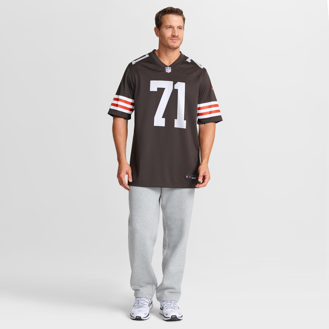 Cleveland Browns Cornelius Lucas Nike Brown Game Jersey product image 7