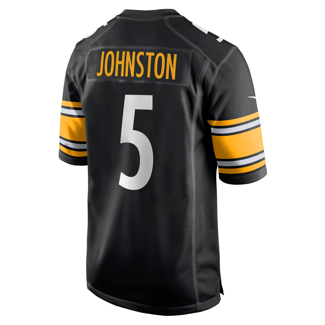 Pittsburgh Steelers Cameron Johnston Nike Black Game Jersey product image 3