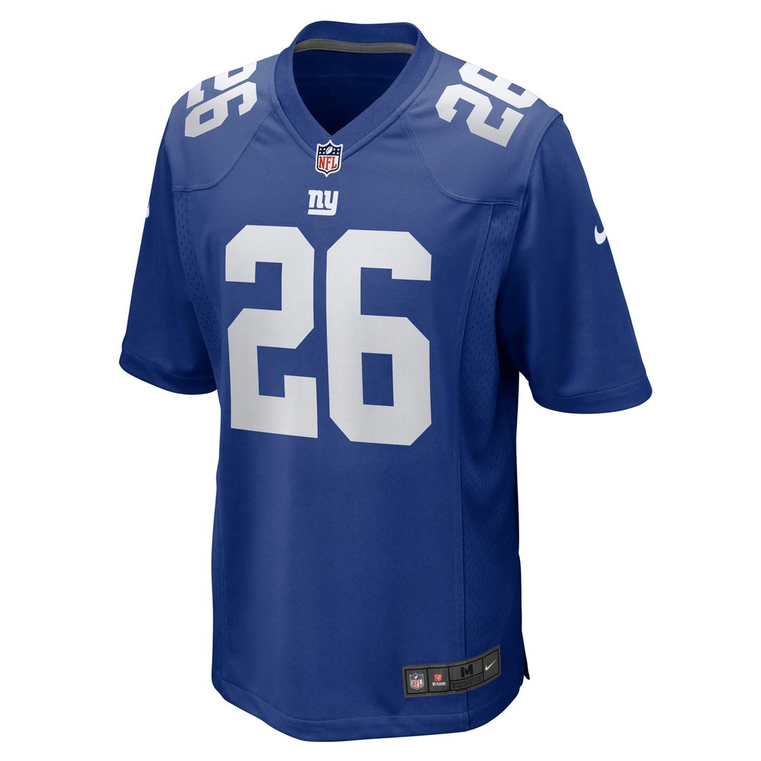 New York Giants Devin Singletary Nike Royal Game Jersey product image 2