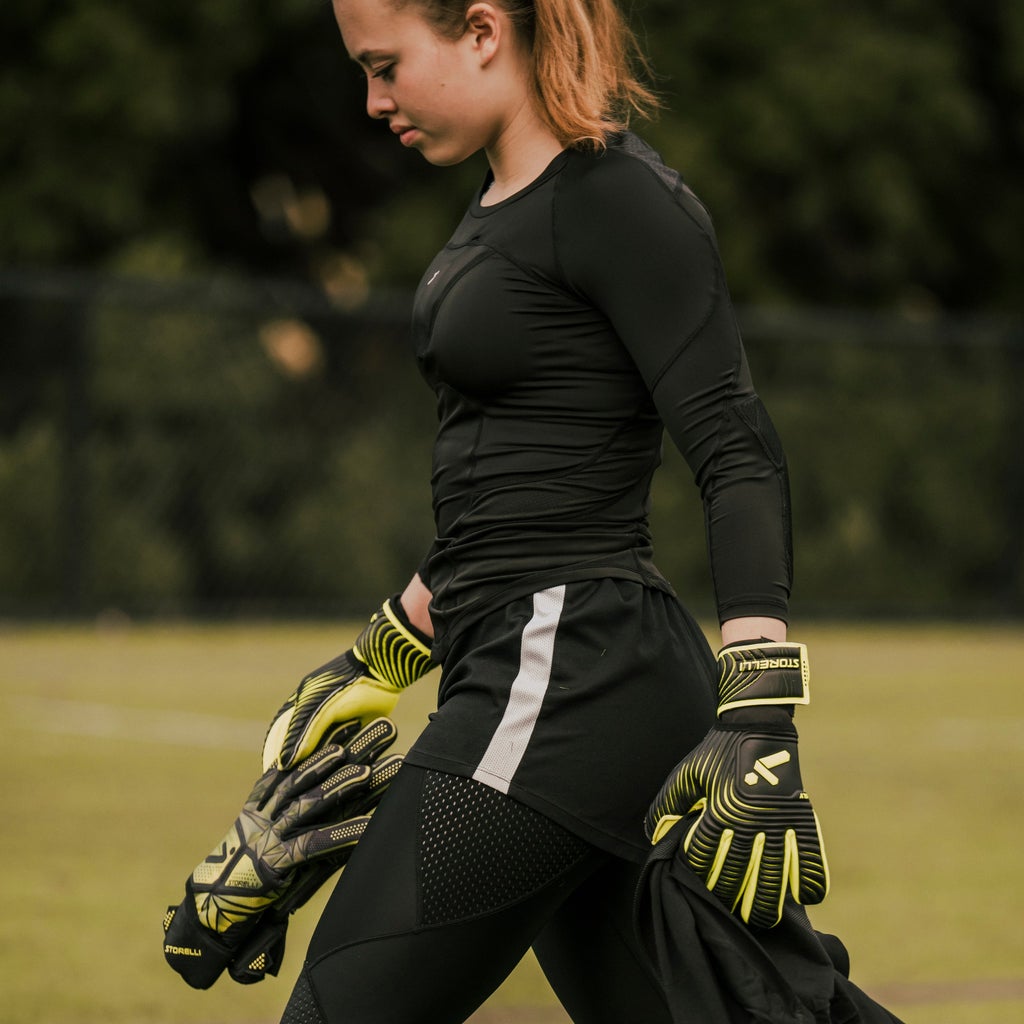 BodyShield Goalkeeper 3/4 Undershirt for Women product image 3, provided for visual reference and product detail review