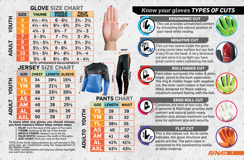 Rinat Asimetrik Bionik Spines (Finger Protection) Goalkeeper Gloves product image 2, provided for visual reference and