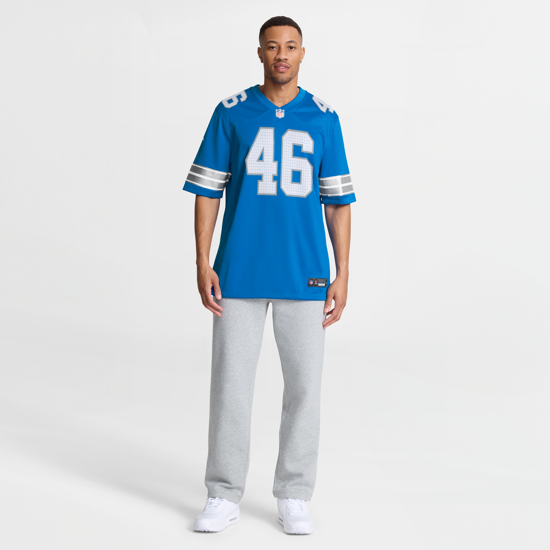 Detroit Lions Jack Campbell Nike Blue Game Jersey product image 7