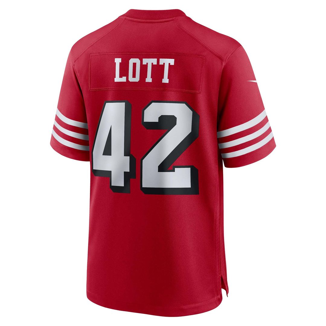 San Francisco 49ers Ronnie Lott Nike Scarlet Retired Player product image 3