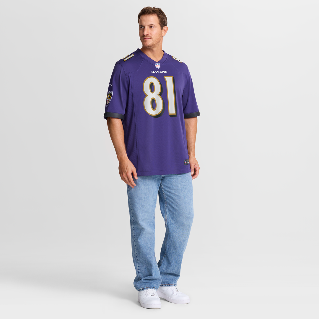 Baltimore Ravens Devontez Walker Nike Purple Game Jersey product image 4