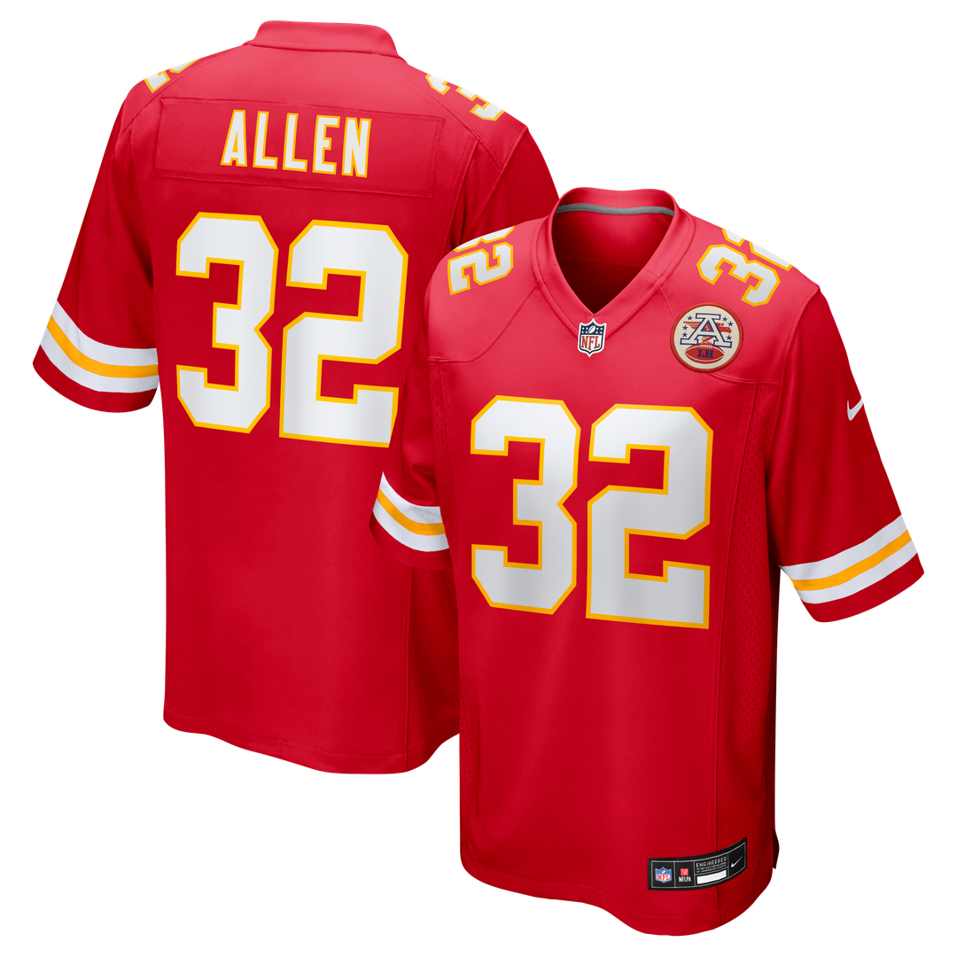 Kansas City Chiefs Marcus Allen Nike White Retired Game product image 7
