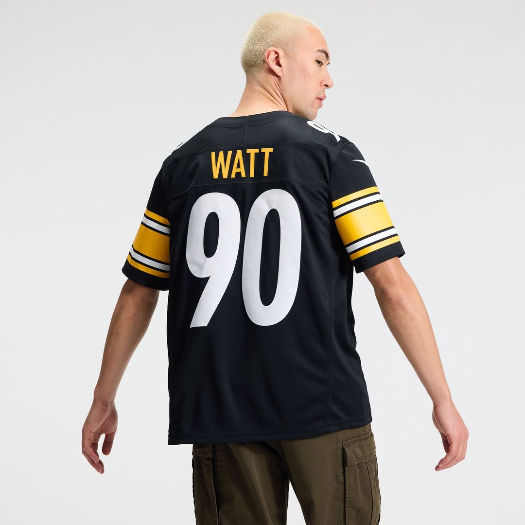 Pittsburgh Steelers T.J. Watt Nike Gold Alternate Vapor product image 9