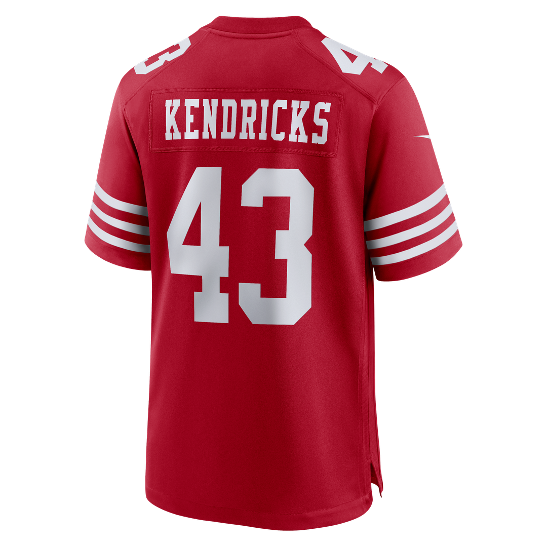San Francisco 49ers Eric Kendricks Nike Scarlet Game Jersey product image 3