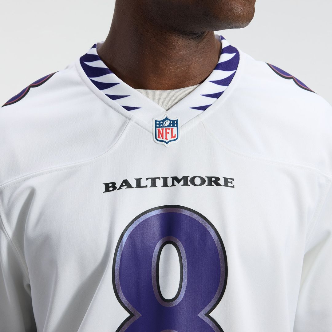 Baltimore Ravens Lamar Jackson Nike Black Alternate Game product image 17