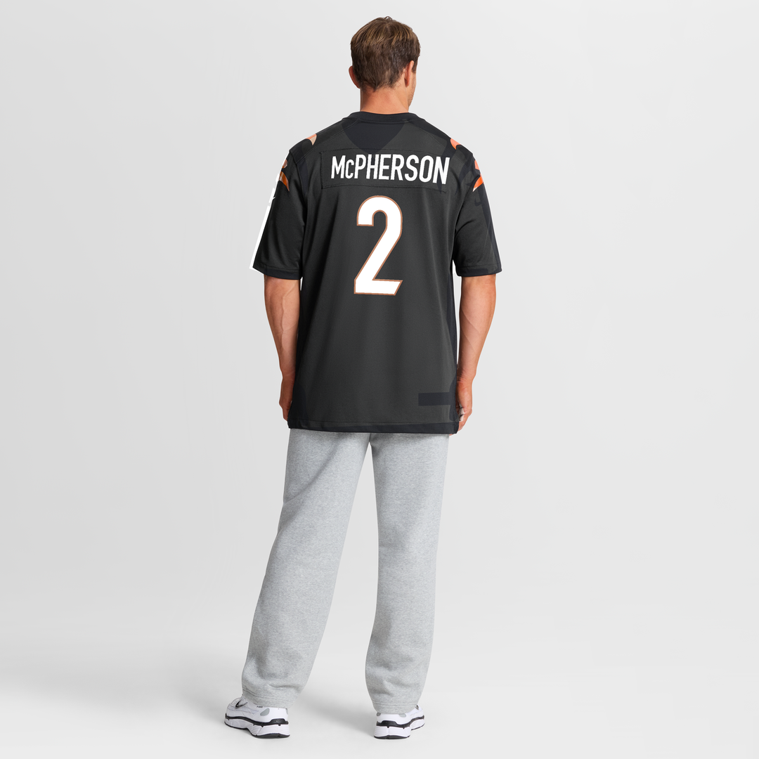 Cincinnati Bengals Evan McPherson Nike Black Game Jersey product image 8