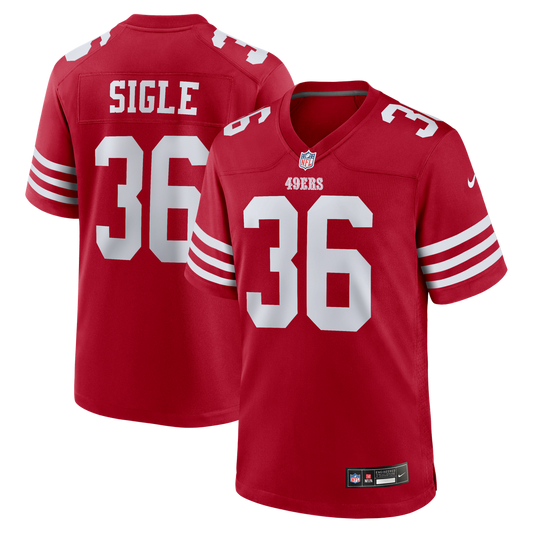 San Francisco 49ers Marques Sigle Nike Scarlet Game Jersey product image 1